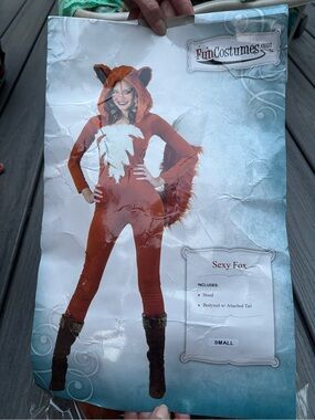 Sexy Fox Women’s Costume - Orange with White Chest